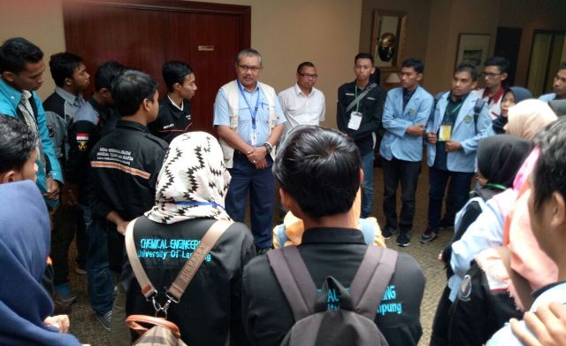 Mahasiswa Teknik Kimia se-Sumatera Belajar Industri Kertas ke Pelalawan